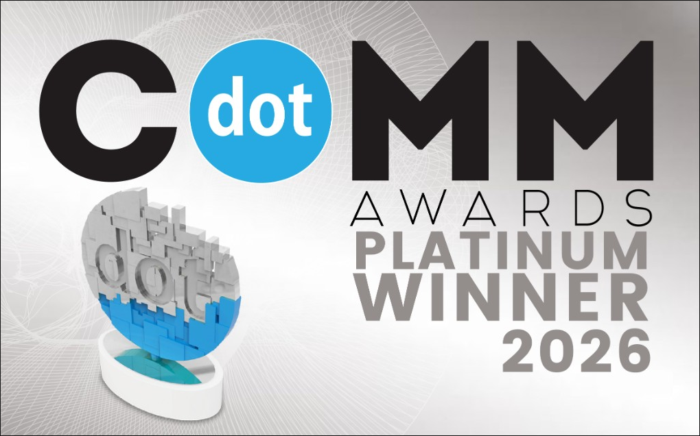 2026 dotCOMM Awards Platinum Winner